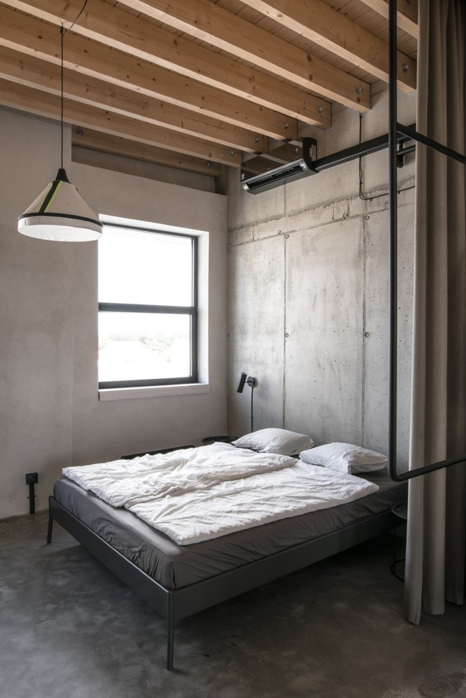 73 平米工业风公寓，极致空间利用-29