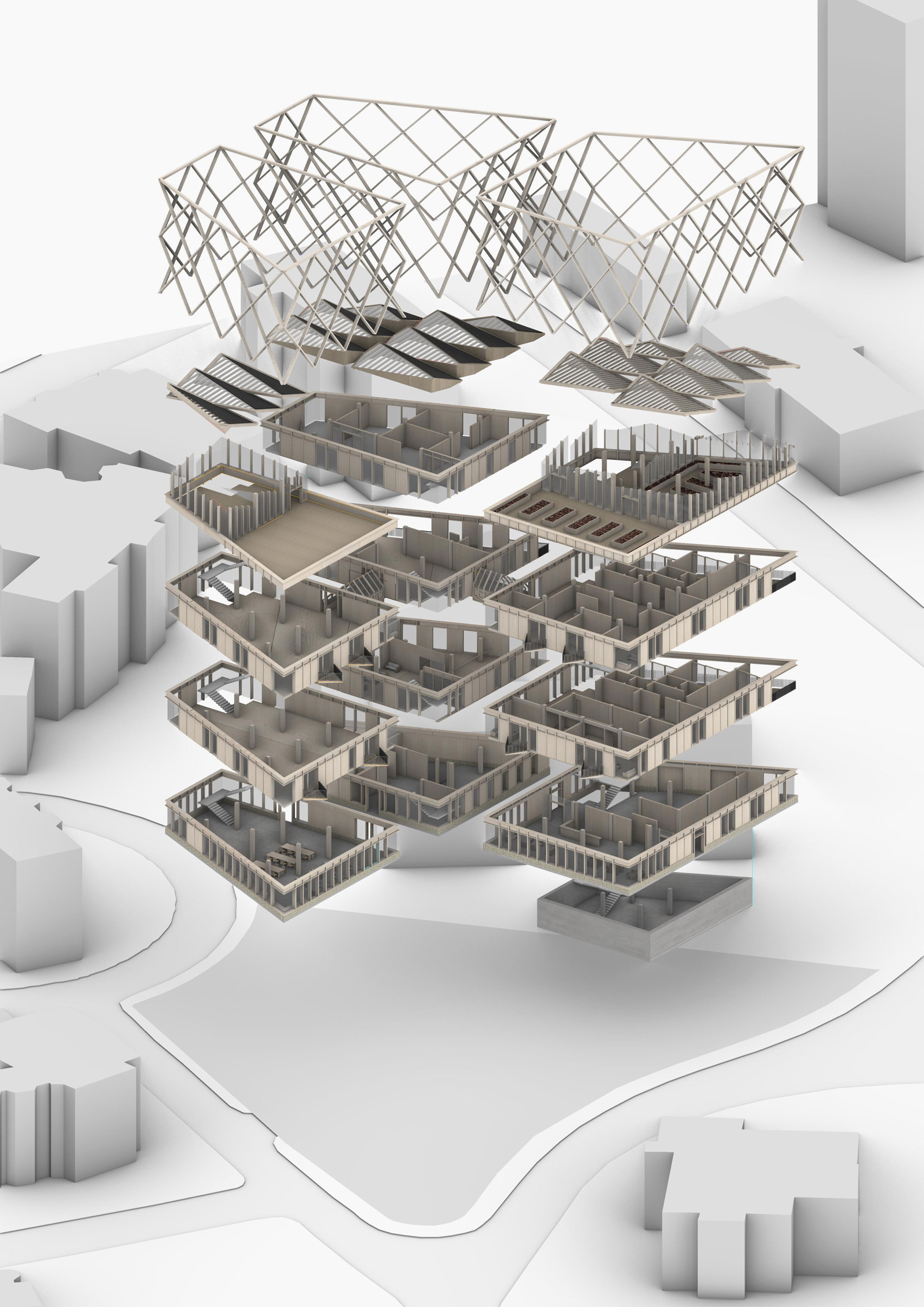 英国大学生创意重塑停车场-39