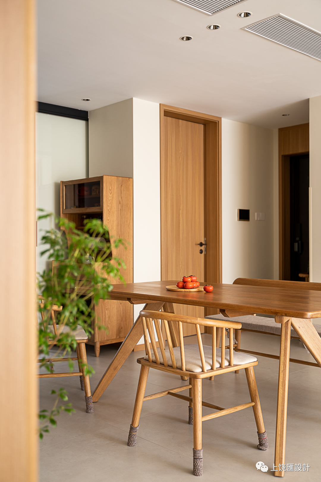 滨江棕榈·公园壹号原木极简设计丨红石空间设计-25