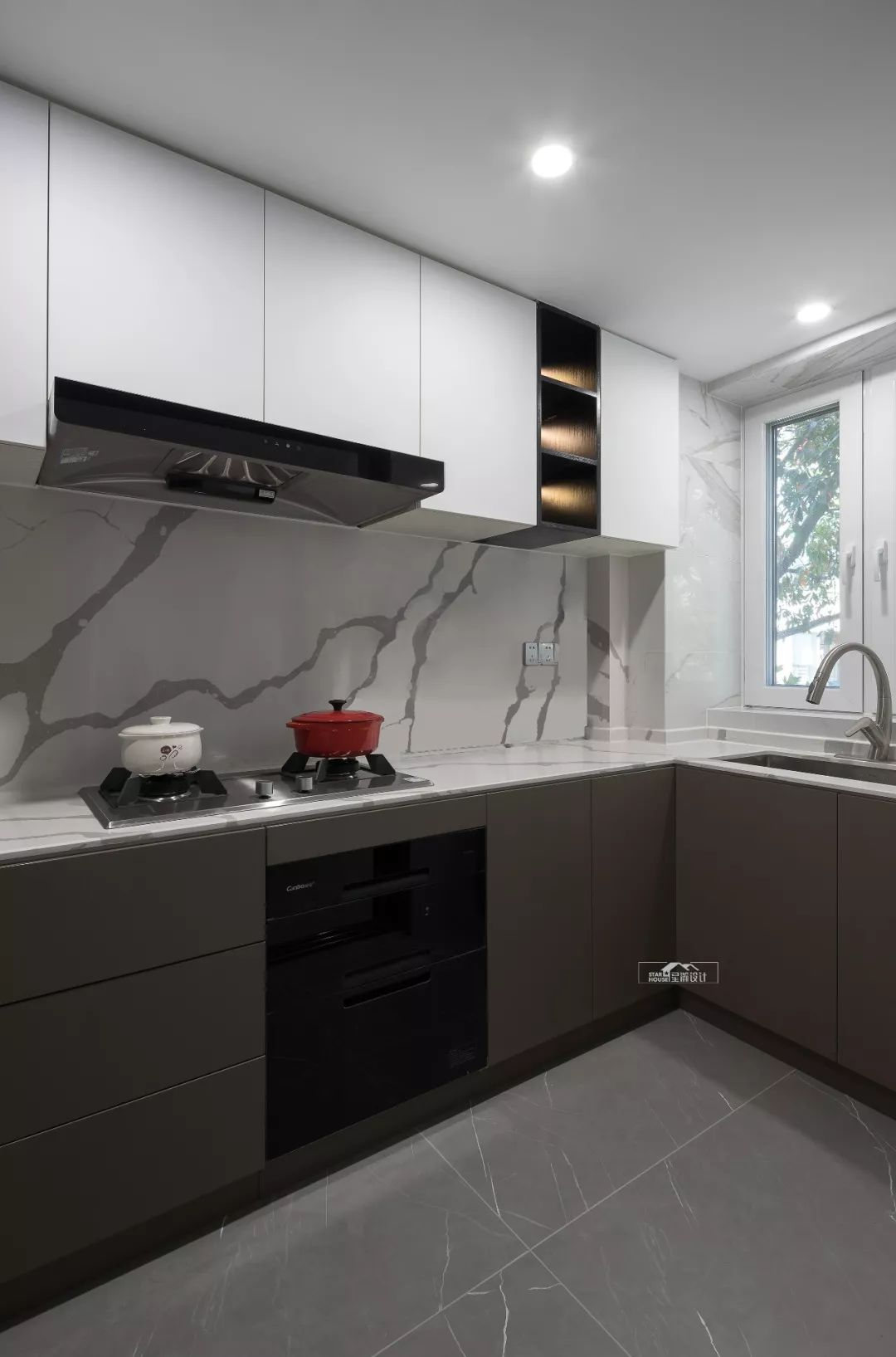 星瀚设计打造极简风别墅-48