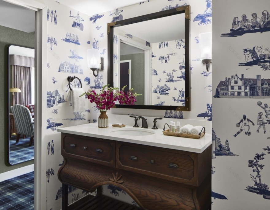 UConn 校园内的独特设计酒店 | Graduate Storrs Hotel-19