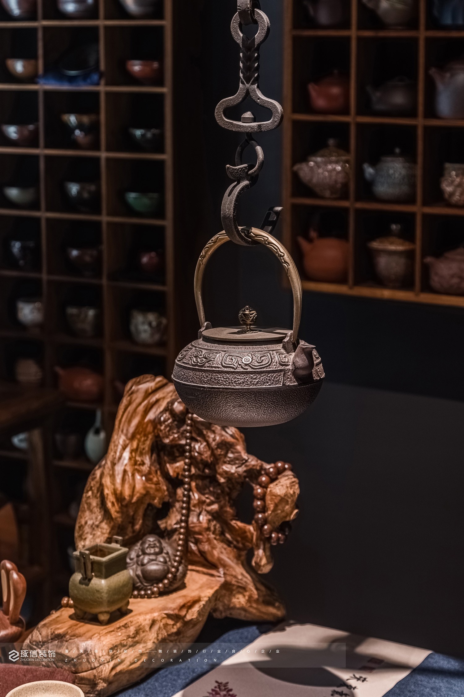 120 平现代风,黑红 cp 档丨琢信装饰-24