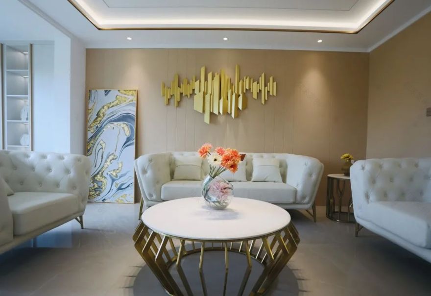 华润中央公园现代轻奢雅居丨紫苹果装饰集团-20