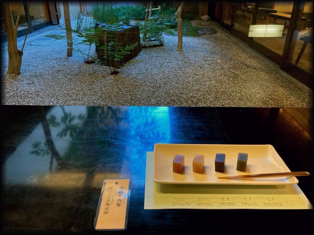 鶴屋吉信本店茶寮「菓遊茶屋」茶室「游心」及坪庭丨日本京都-52