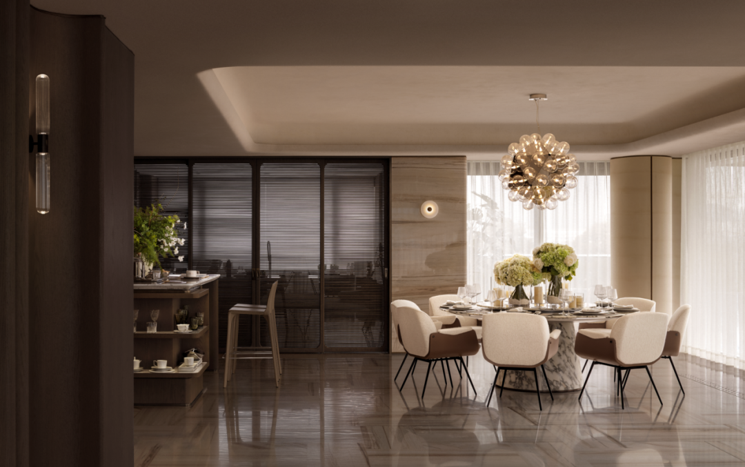 西安浐灞玺宸上院丨中国西安丨硬装矩阵纵横,软装DIA丹健国际-17