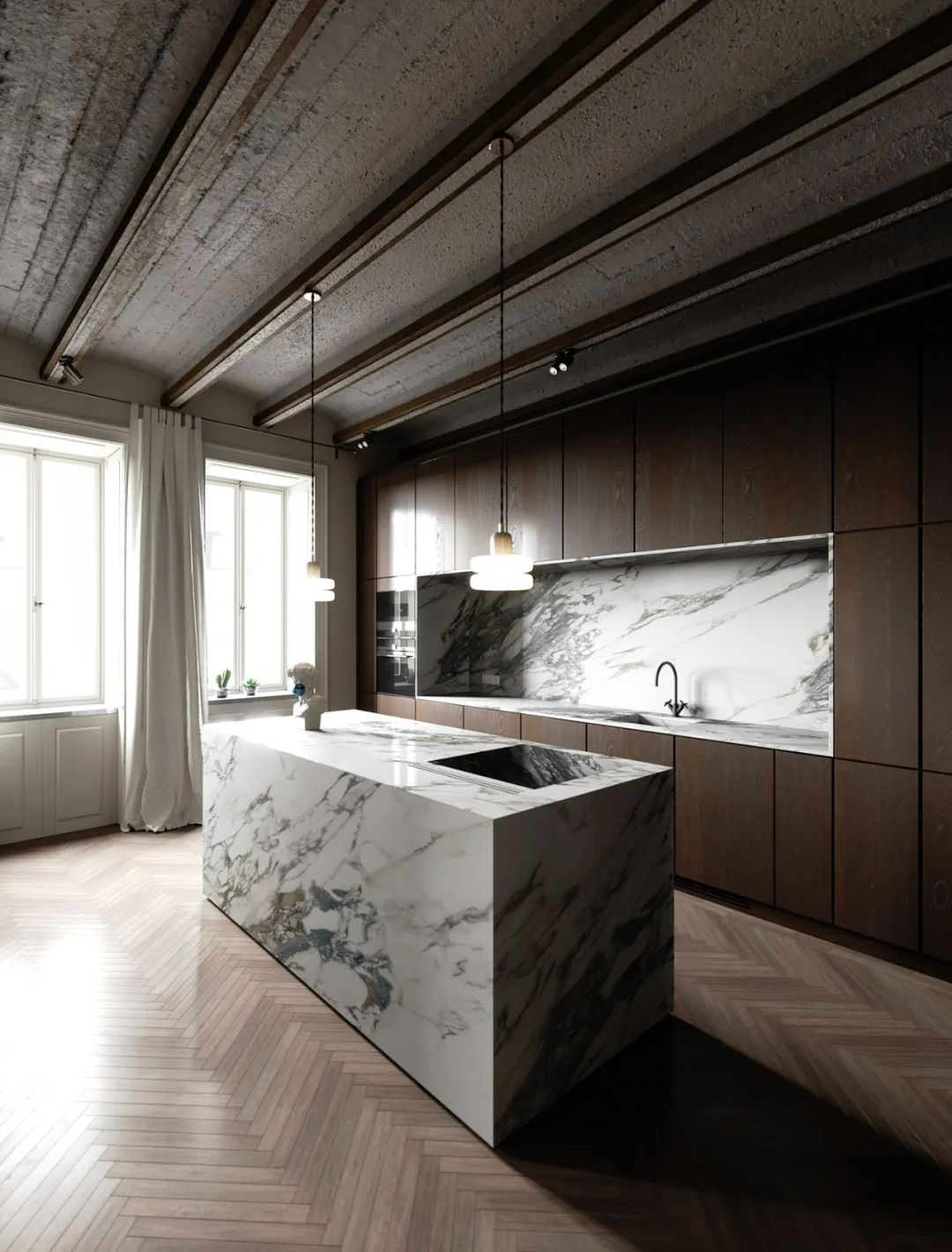 现代轻奢公寓设计丨Konstantin Kildinov-9