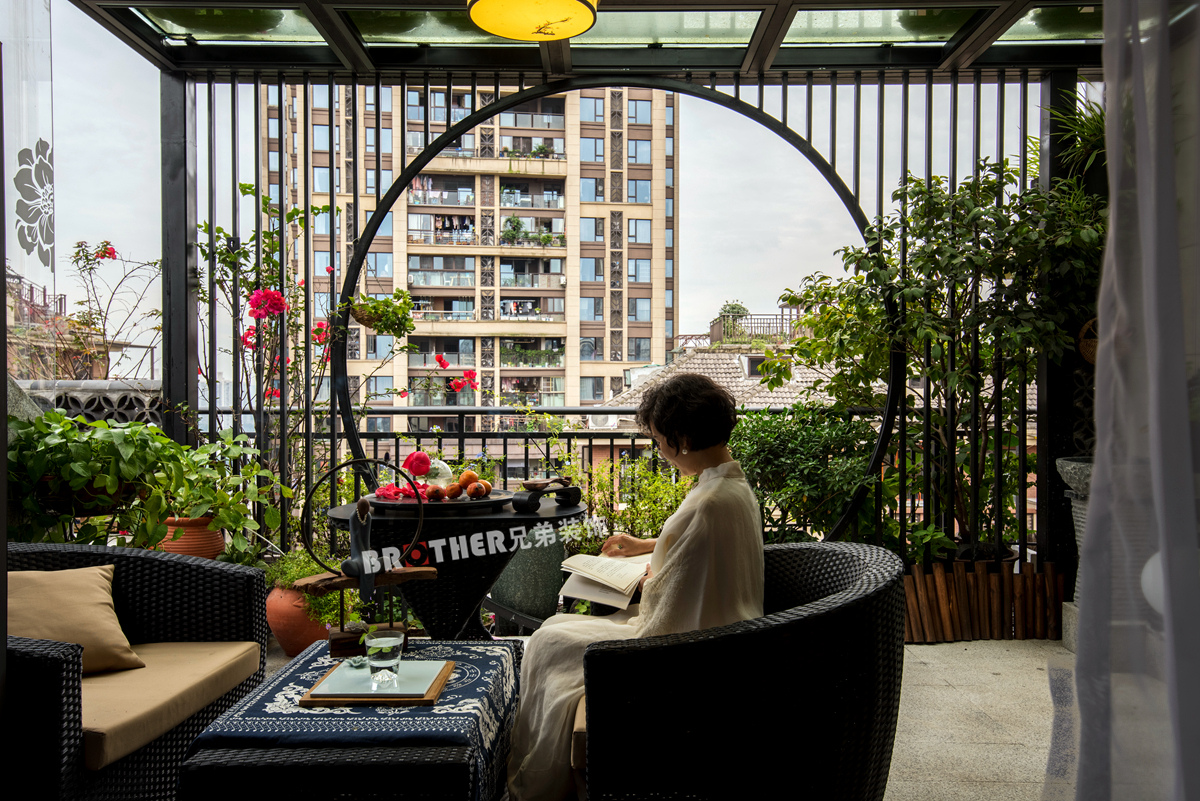 约克郡上林洋房跃层现代禅意风格设计-30