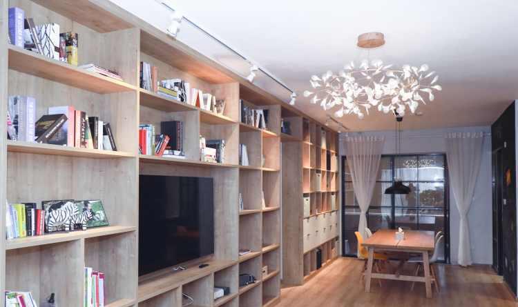 广州 184 平米三室一厅,简约原木风打造 INS 网红家-28