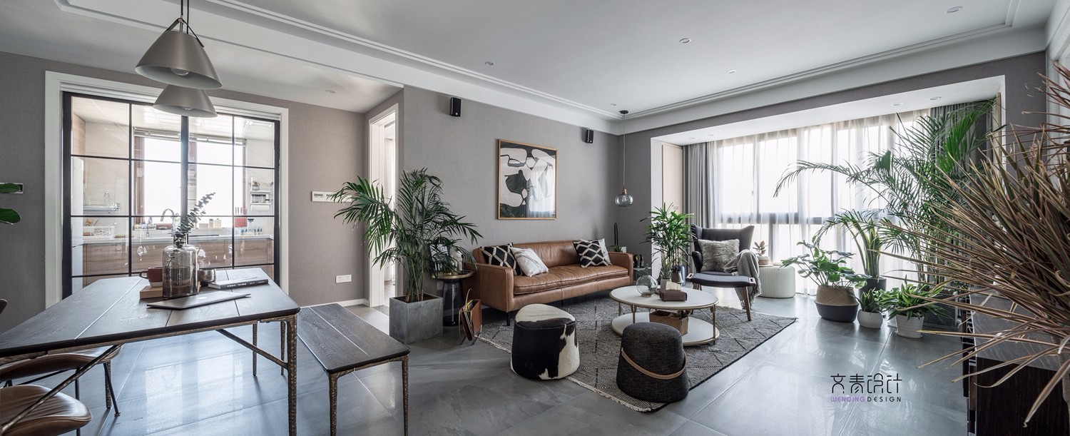 四居室北欧风  文青设计-11