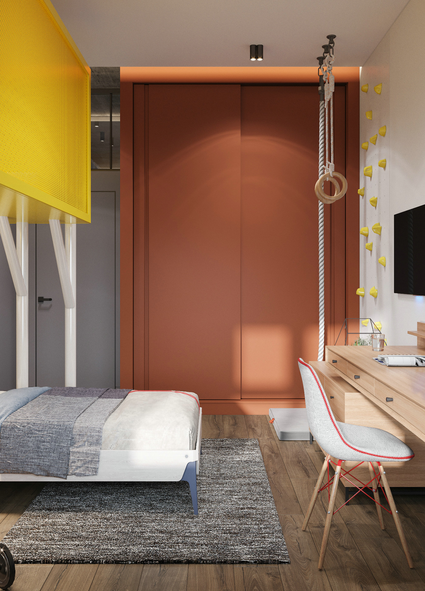 橙黑极简生活，现代简约设计的探索-25