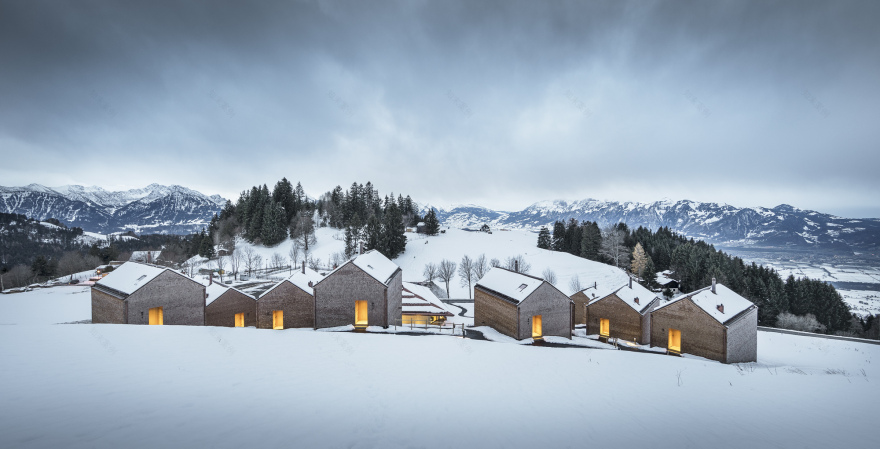 彼得霍夫阿尔卑斯山皮毛酒店丨Austria丨Baumschlager Eberle Architekten-33