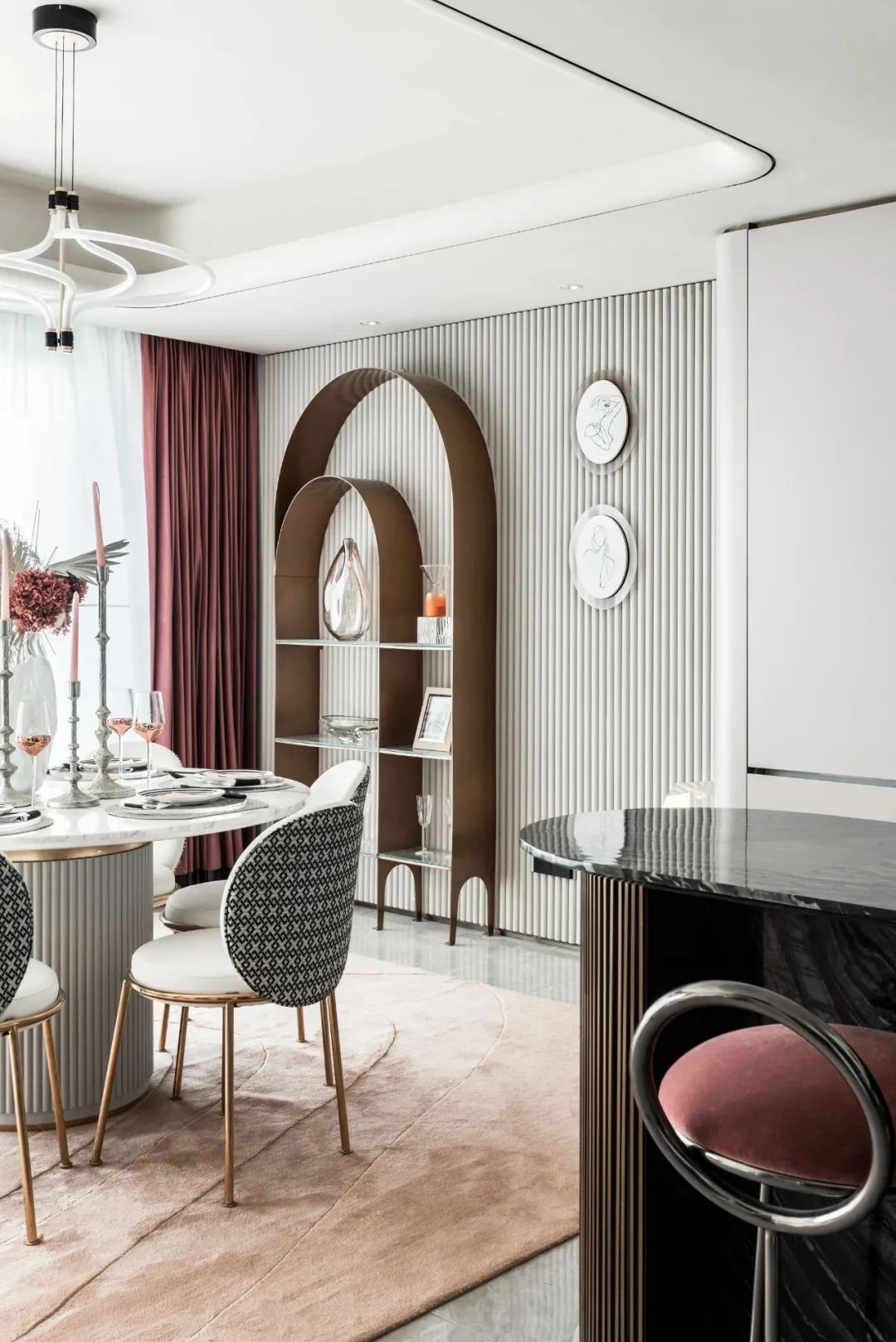 济南新城·玺樾叠拼样板间丨中国德州丨上海飞视设计,邸设空间设计（上海）有限公司,新时光照明设计-62