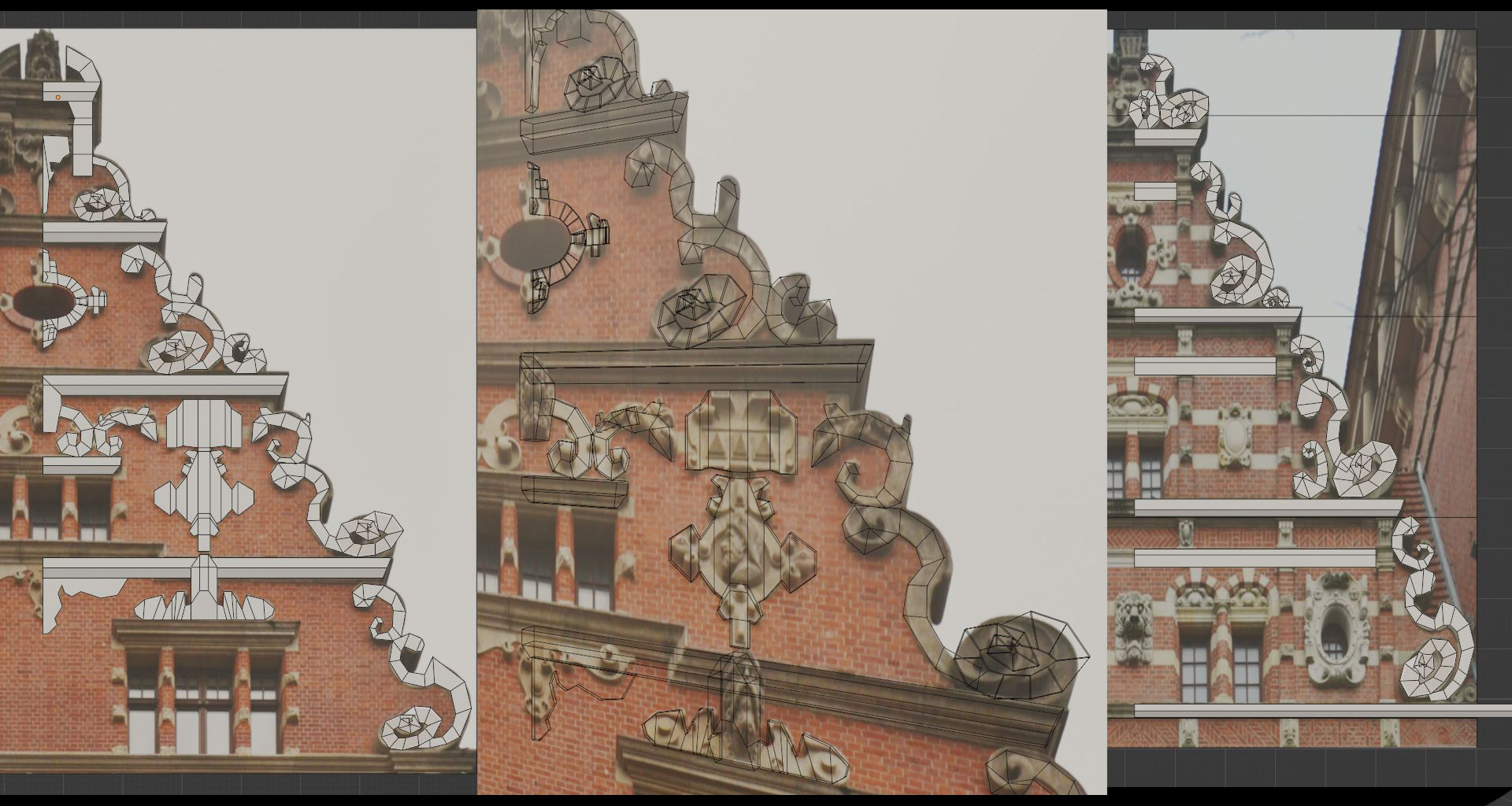 Low poly arch model（低多边形拱门模型）项目-13