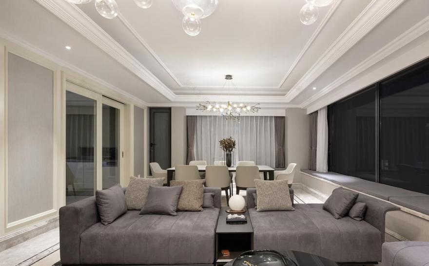 190 方现代极简主义平层大改造-15