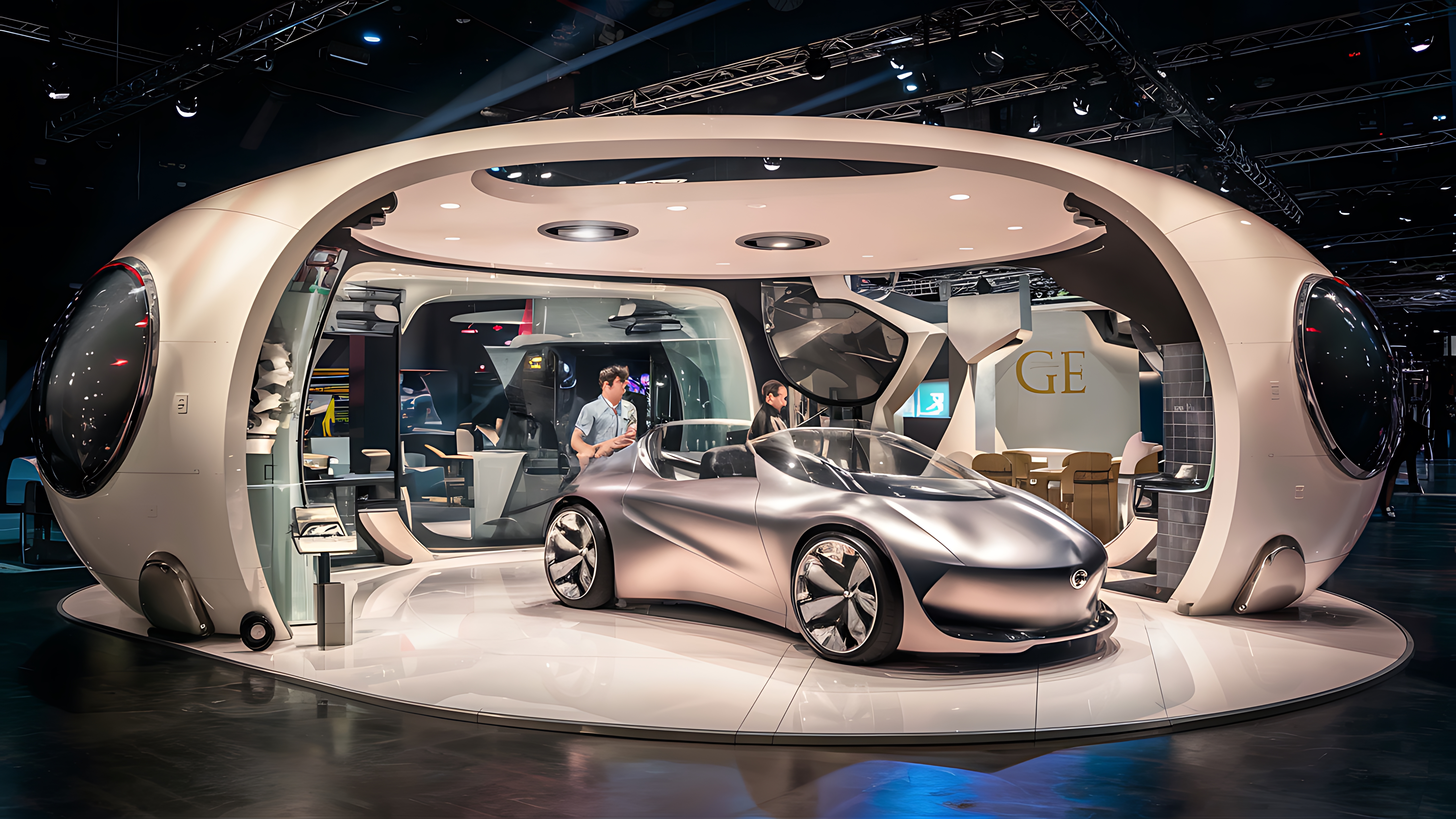 Different booth effects generated by three AI platforms-6