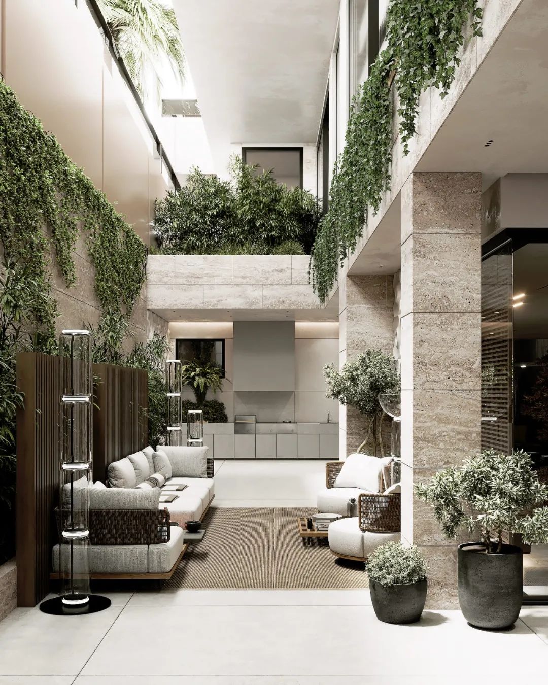 735㎡现代极简别墅设计丨LeQB Architects-50