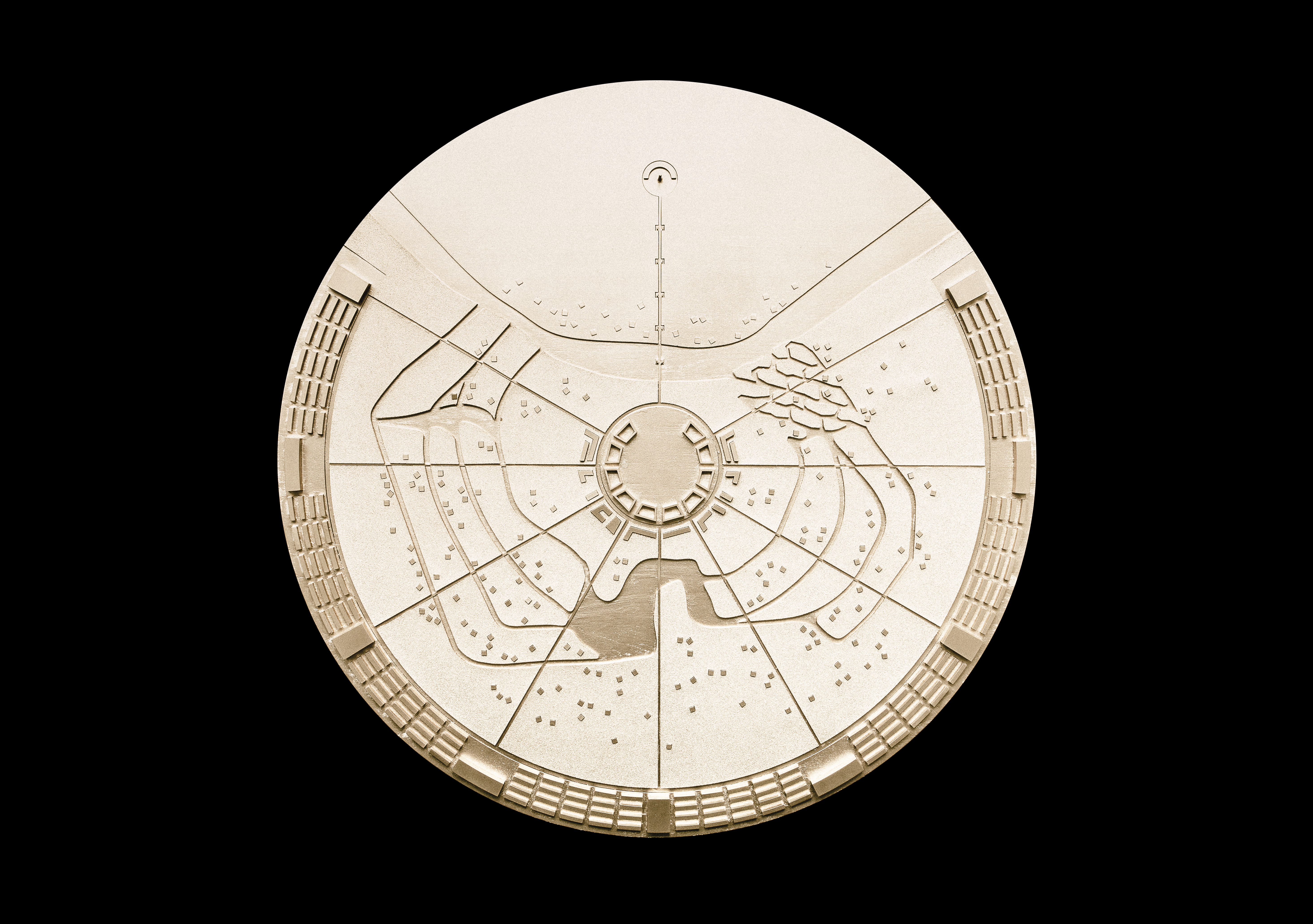 五城幻影 · 金色悬浮模型展览丨中国上海丨Office Zhu-17