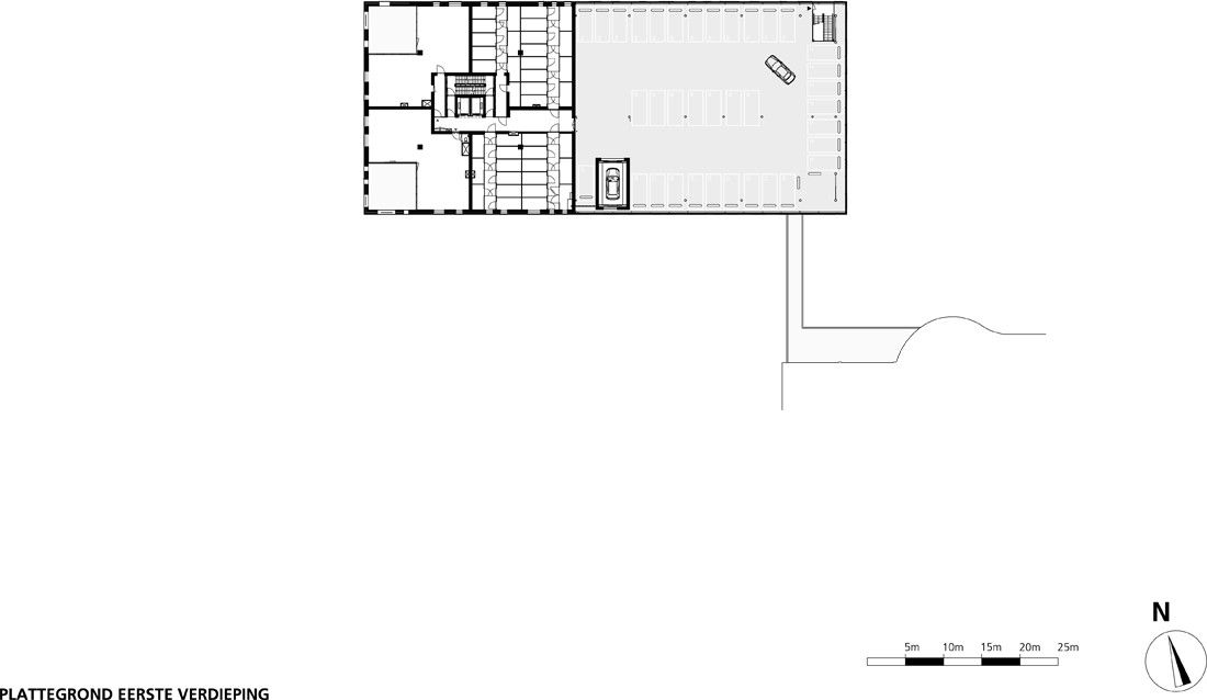 荷兰 Groningen 市 De Rokade 住宅大楼——老年公寓与护理院的巧妙融合-31