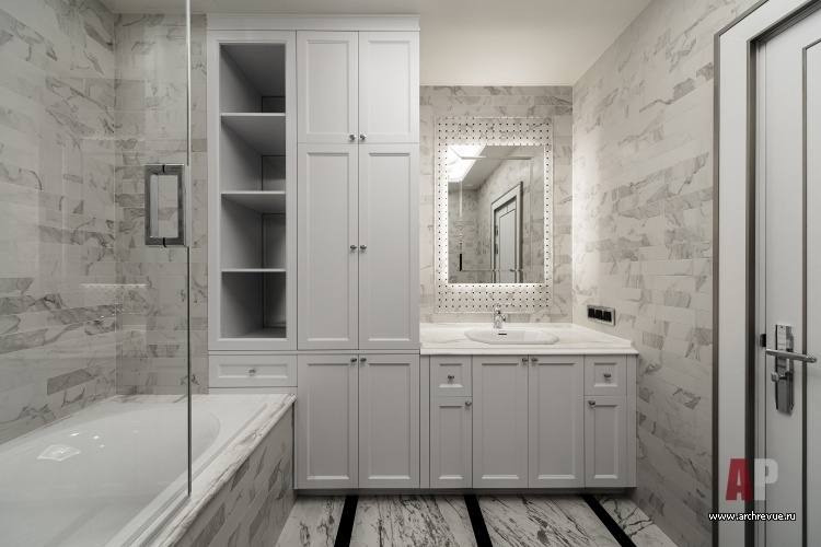 “意大利街区”141平公寓室内设计丨“德米特里·普什尼奇尼科夫及合伙人”建筑工作室-35