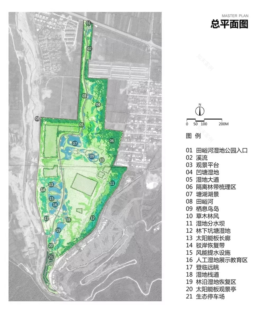 秦岭国家植物园田峪河湿地公园景观设计-33