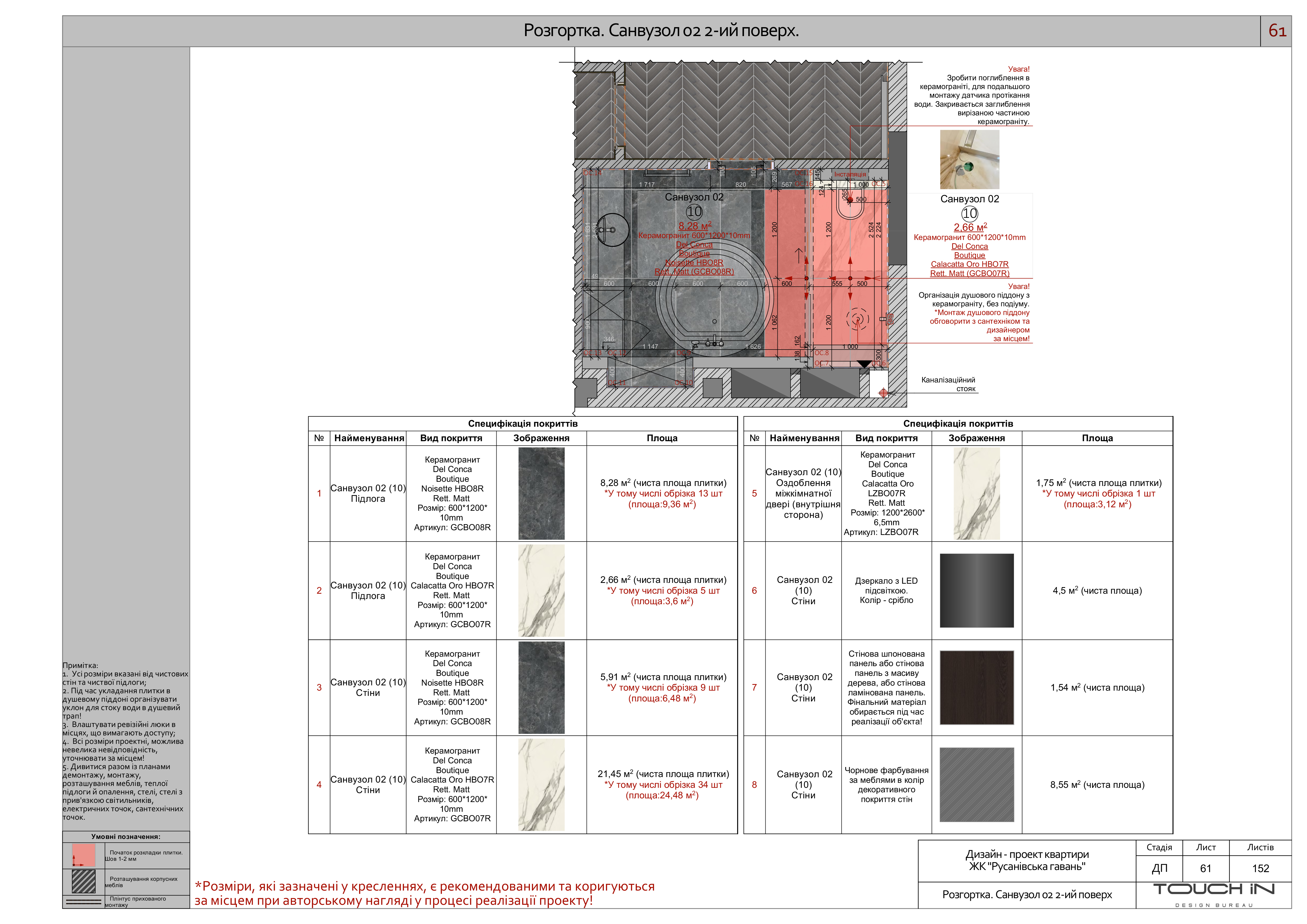 Дизайн-проєкт квартири. ЖК"Русанівська гавань" м.Київ-57
