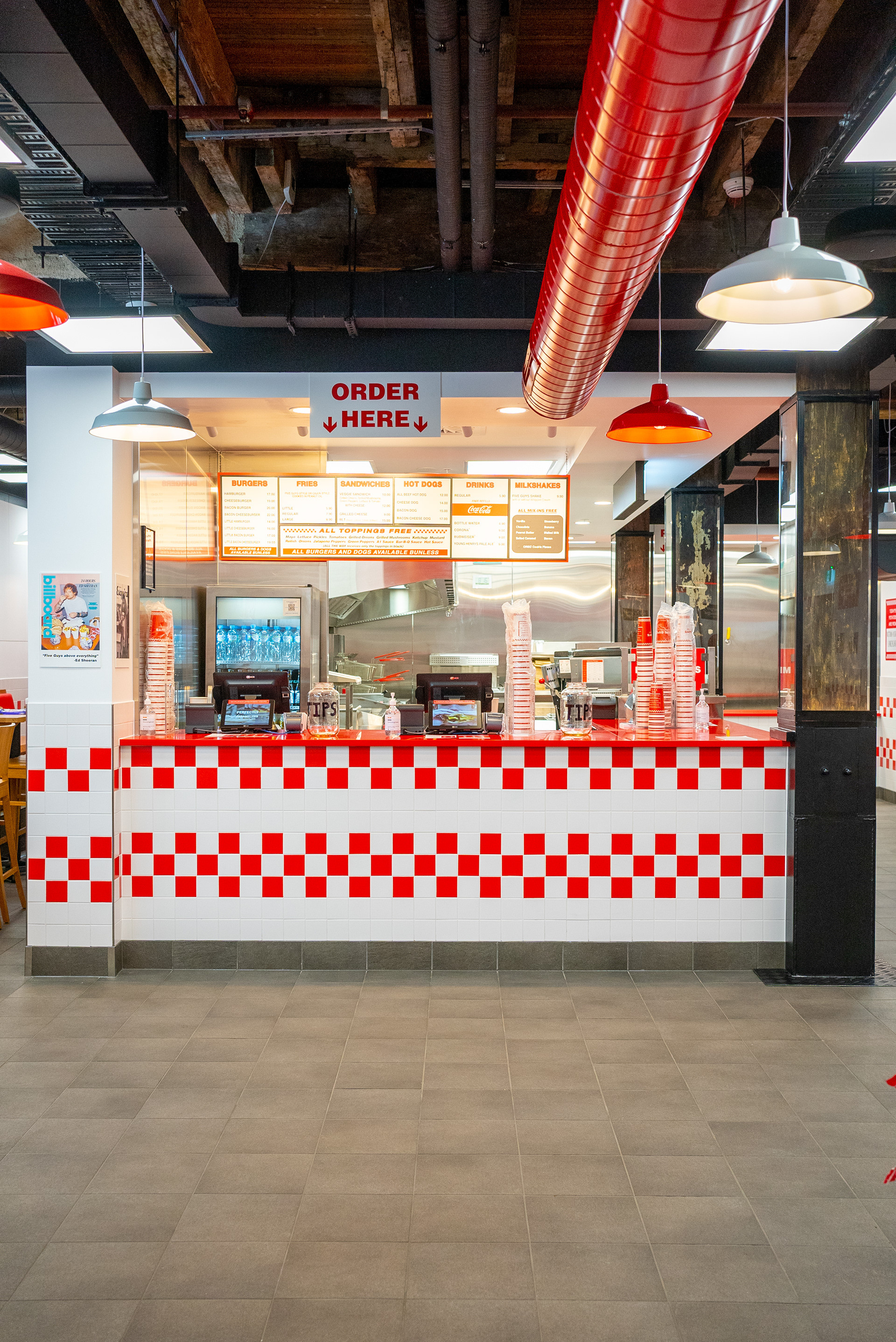 Five Guys | George Street Sydney | Restaurant Design-41