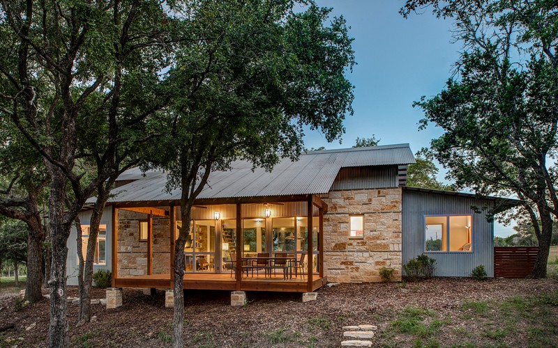 德州山间“燃烧希腊”牧场别墅-17