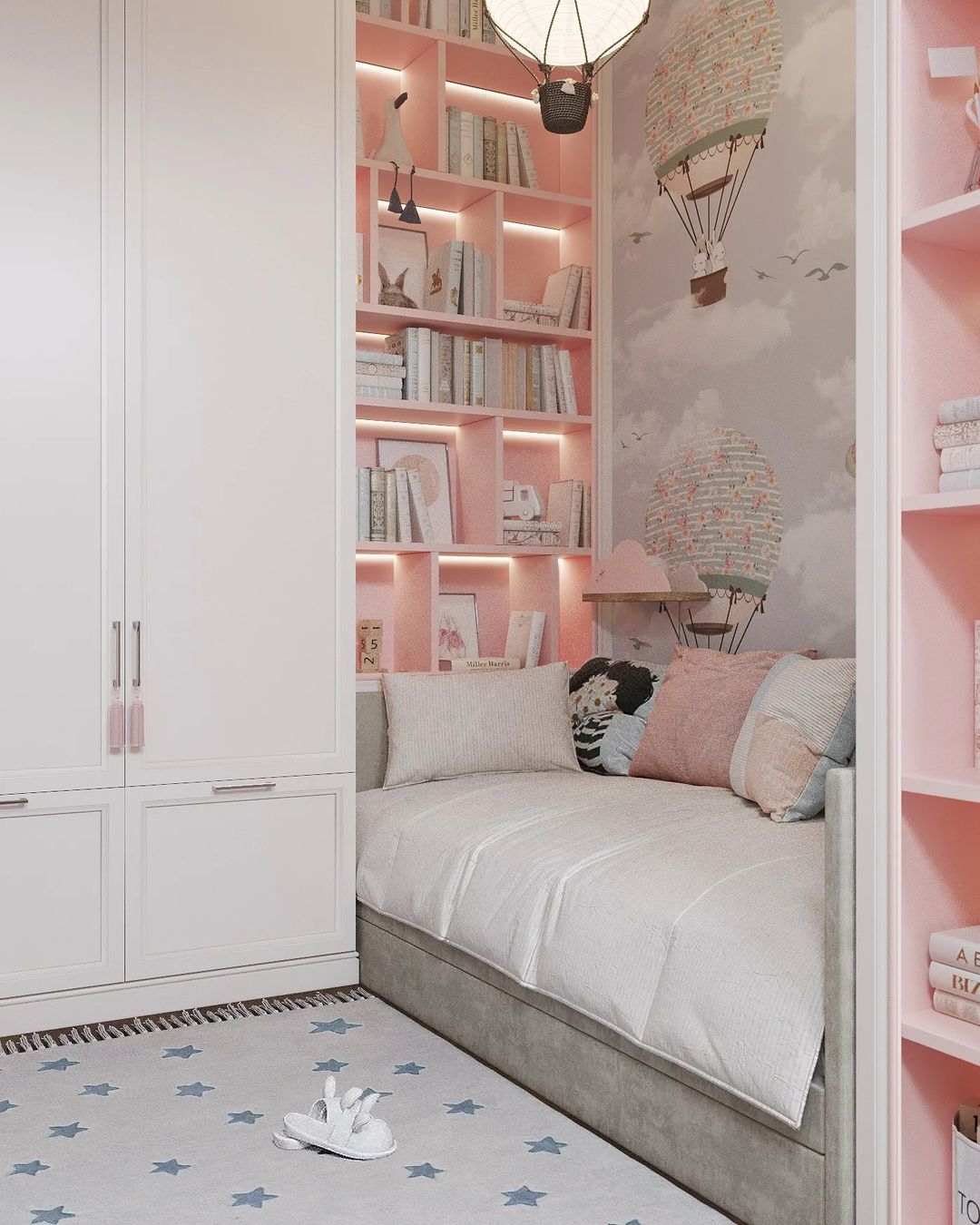 ≡ ➤ Дизайн детской комнаты на мансарде: идеи и фото-58