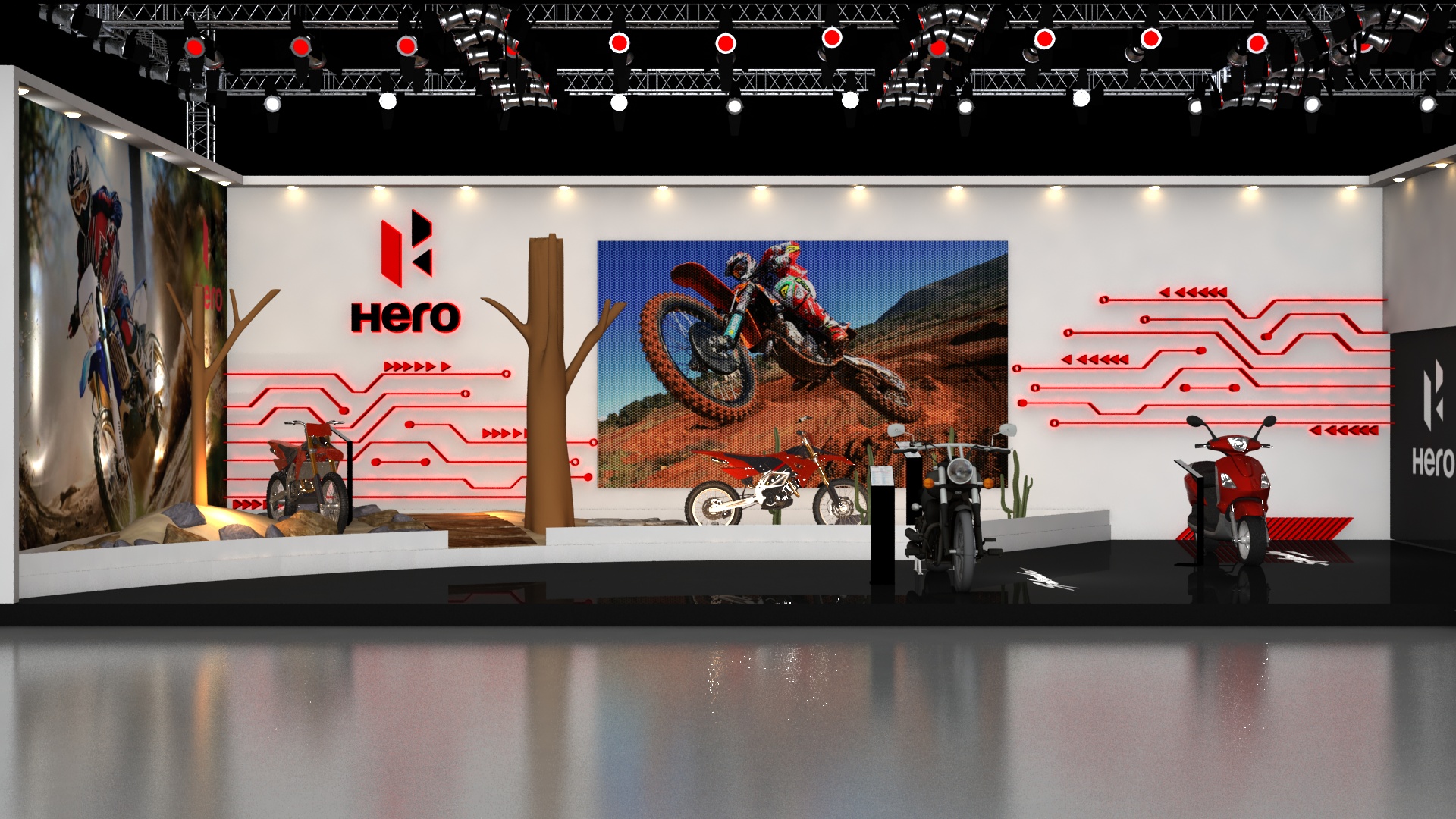 Hero Pavilion for Dhaka Bike show 2020-11