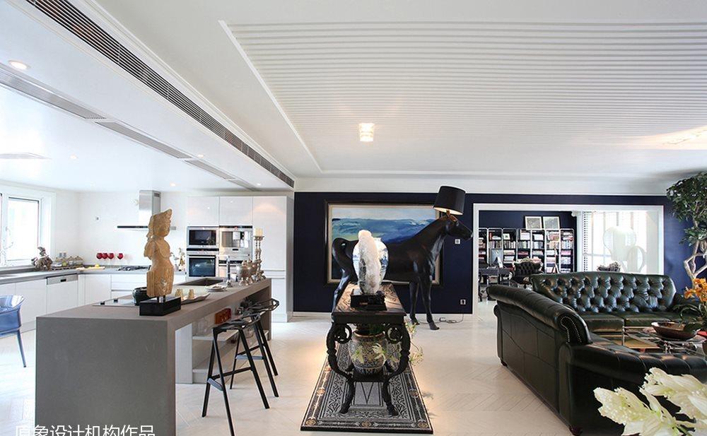 拆墙扩视野,诠释现代与古典结合的后现代主义家居设计-16