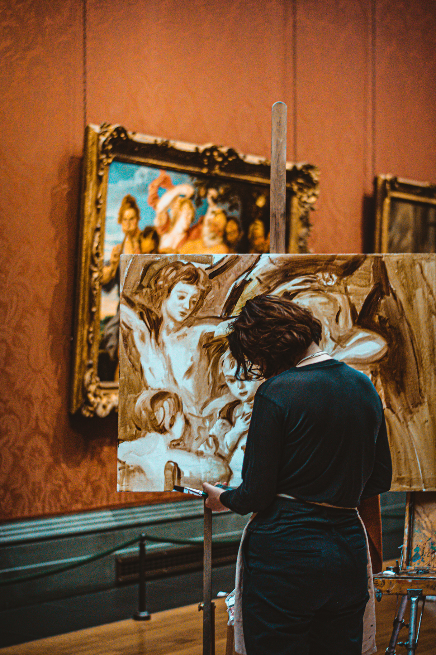 Anastasiya Gushchina丨艺术馆丨A day at the National Gallery-0