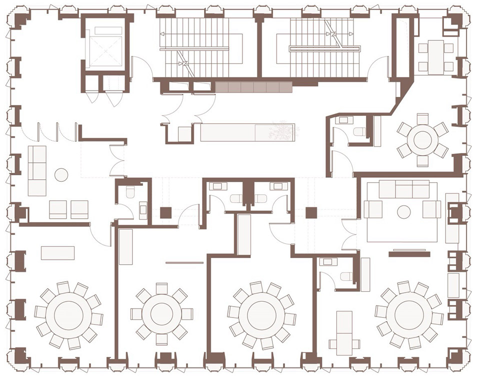“照青苔”中餐厅丨中国杭州丨八荒设计团队-98