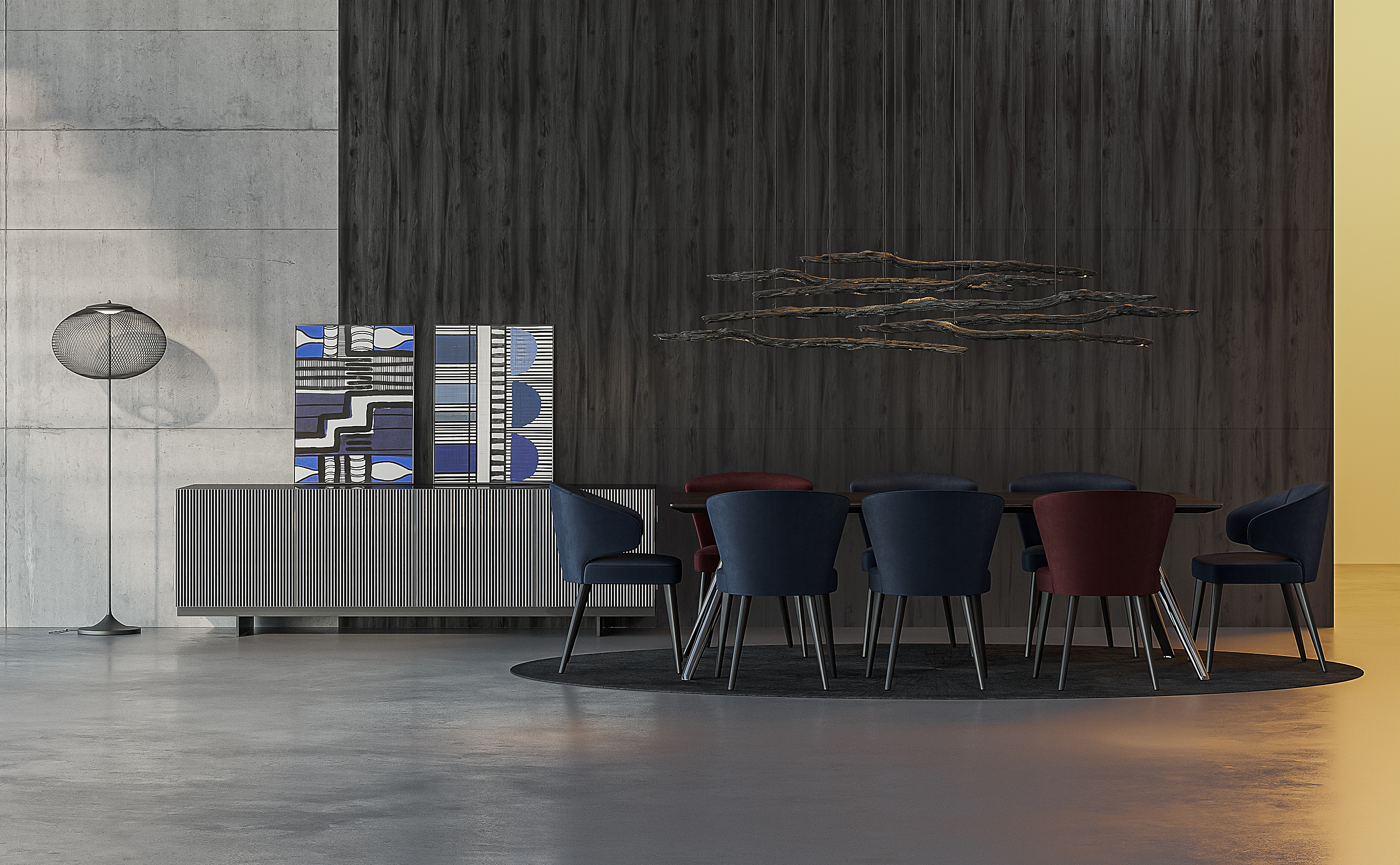 LUNAR & DARK MATTER 室内设计丨A.MELUSI.M-13