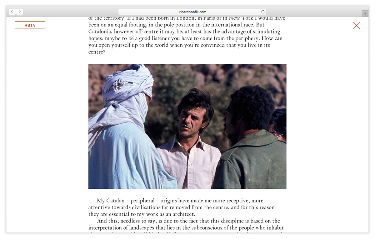 重塑 Ricardo Bofill 建筑工作室官网，结构与视觉的双重升级-12