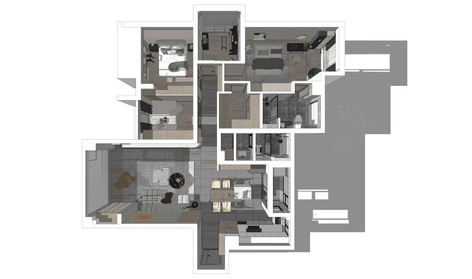 北辰三角洲婚房设计丨中国北辰丨方平米设计-18