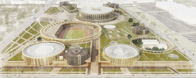 莫斯科区体育综合体（圣彼得堡）丨俄罗斯圣彼得堡丨“Studio 44”建筑工作室,Nikita Yavein团队-45