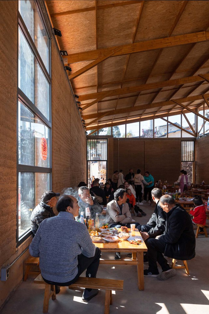 大黑新村社区大厅丨中国昆明丨One University One Village-39