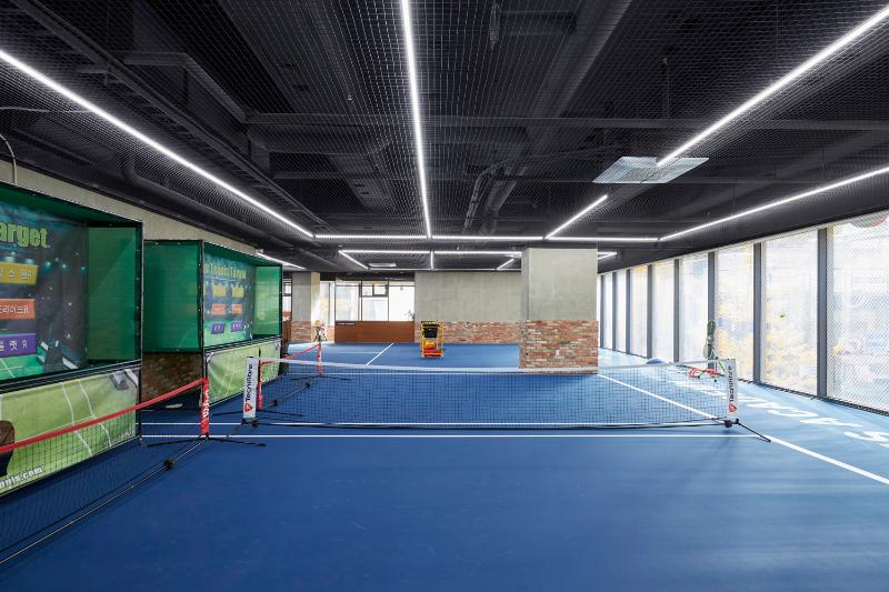 简约清新 106 平室内网球场馆设计-10