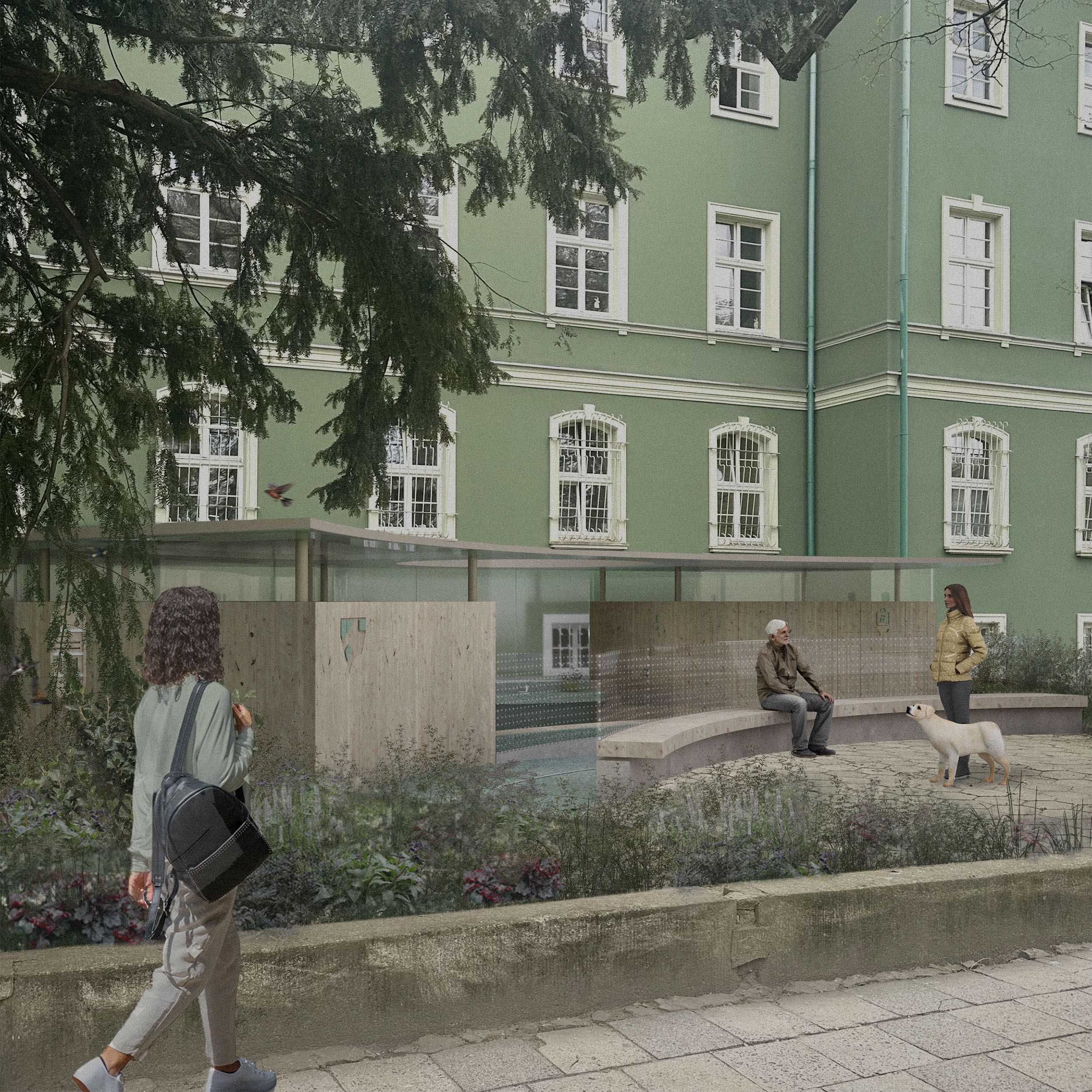 什切青市阳光草坪周边公共厕所概念项目丨波兰什切青丨Zlata Hrabtsevich等四人-5