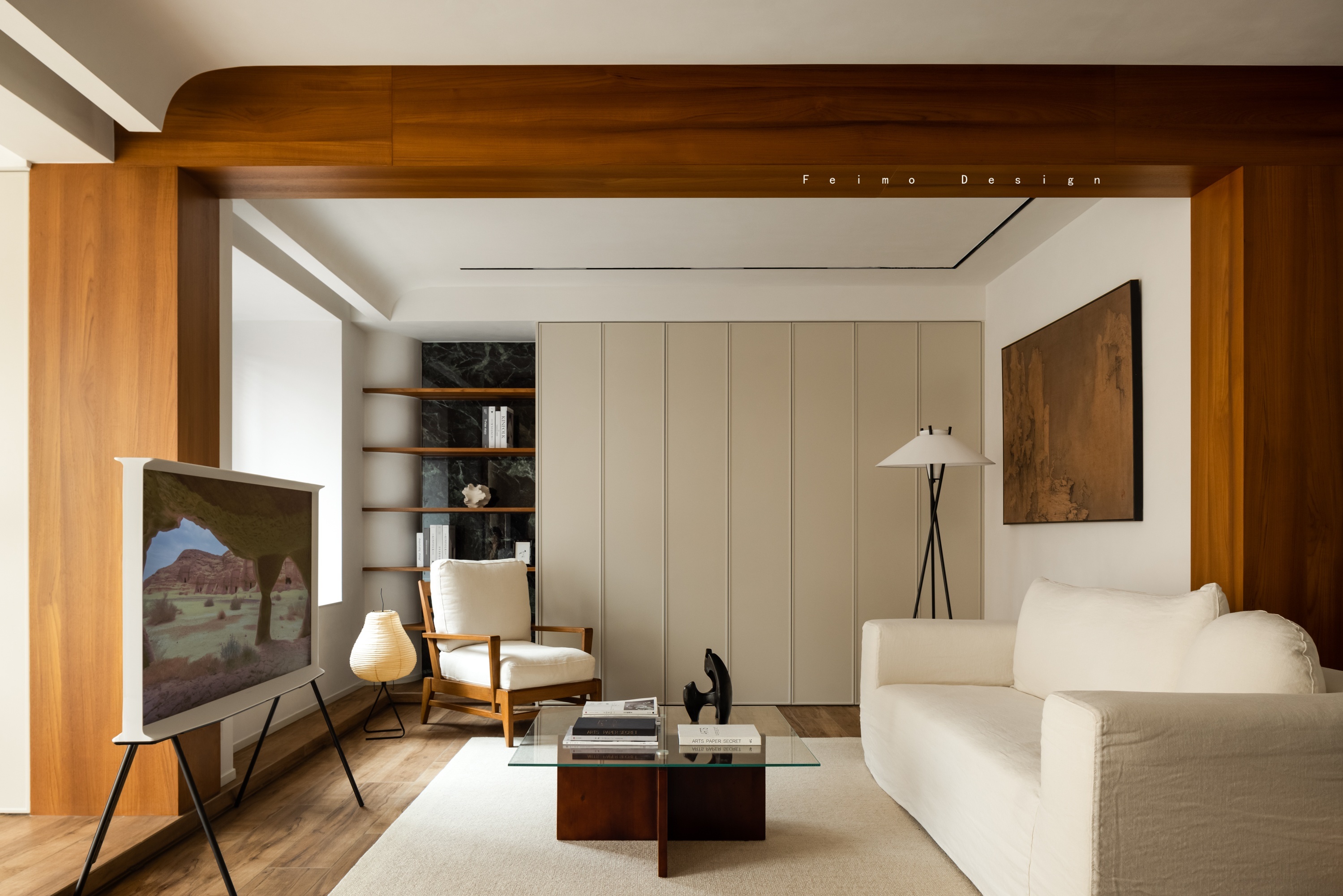 147㎡中古风的家丨飞墨设计-12