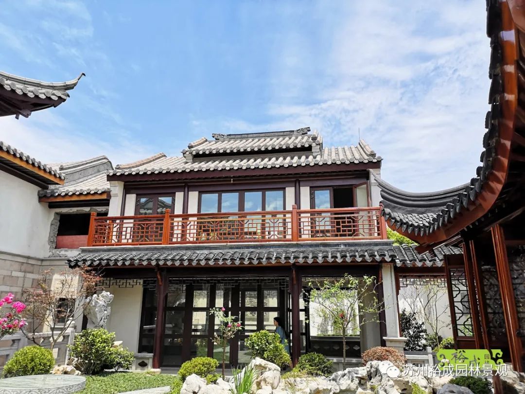 拙政小院丨苏州裕成园林-3