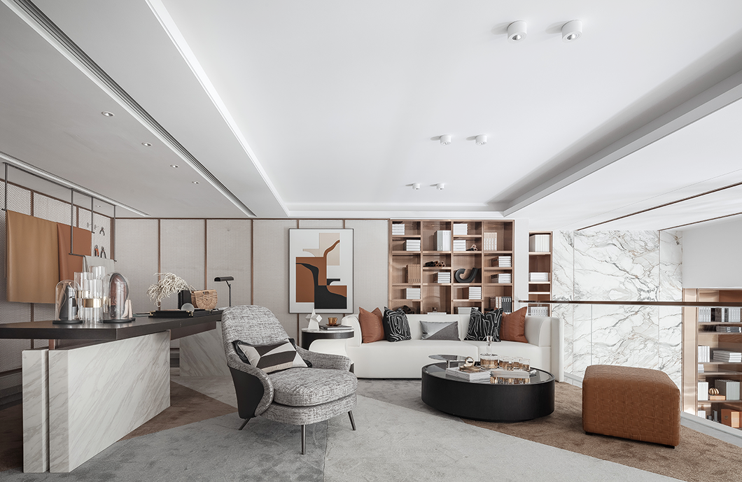 现代城市别院 | 简约几何与激情色彩的完美融合-27