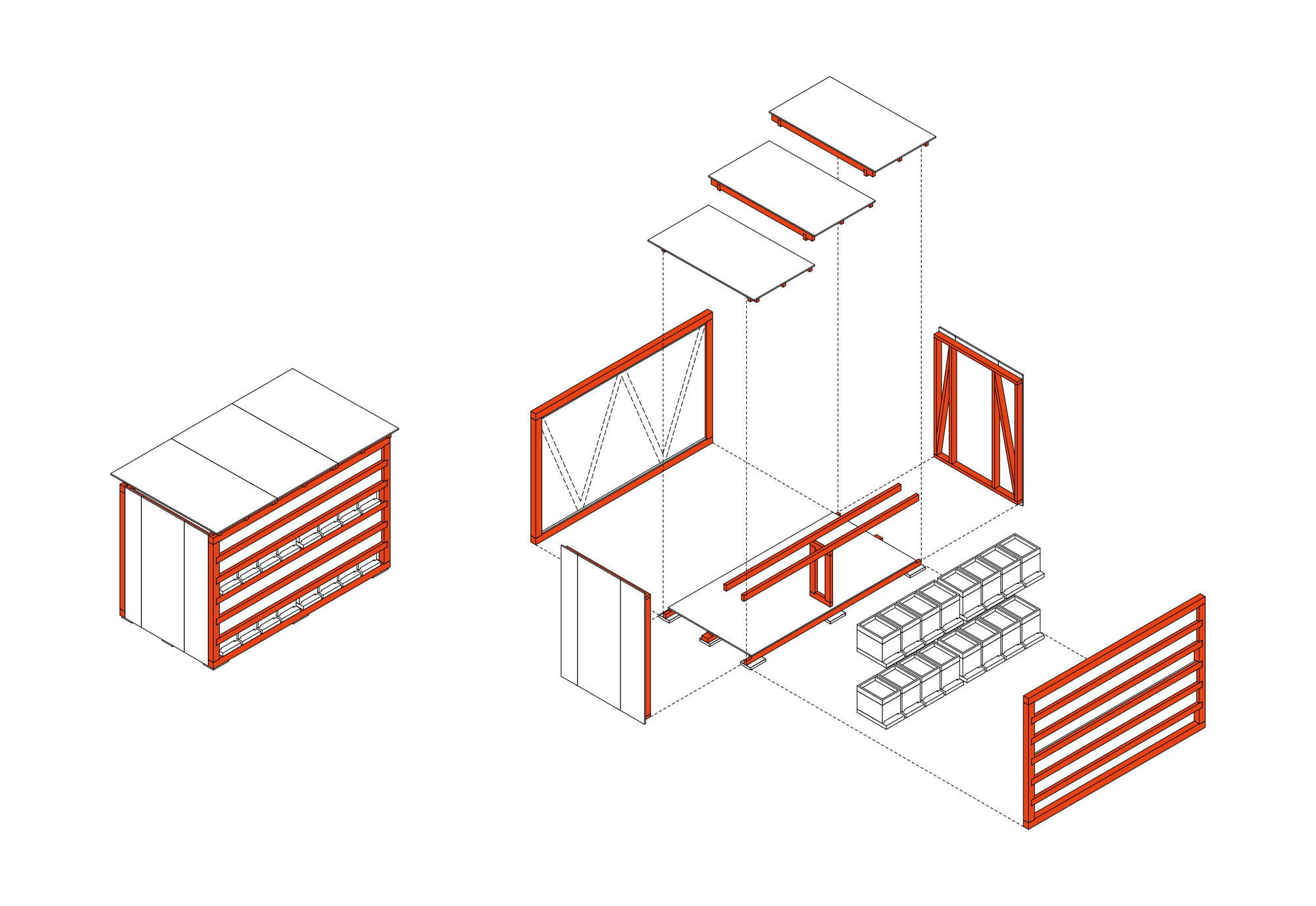 “Binnenhaus”蜜蜂蜂巢设计-13