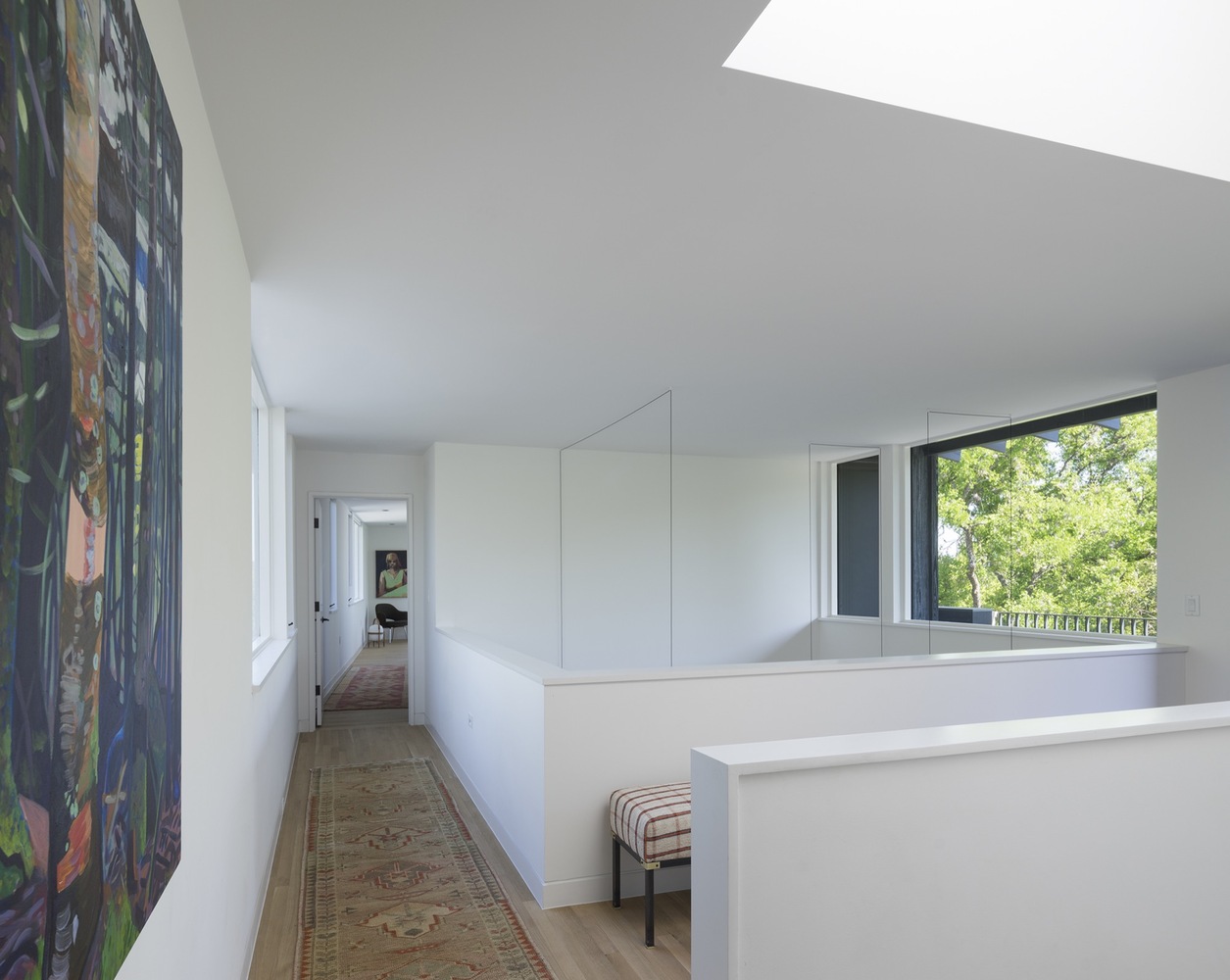 美国奥斯汀山坡上的现代乡村家园-61