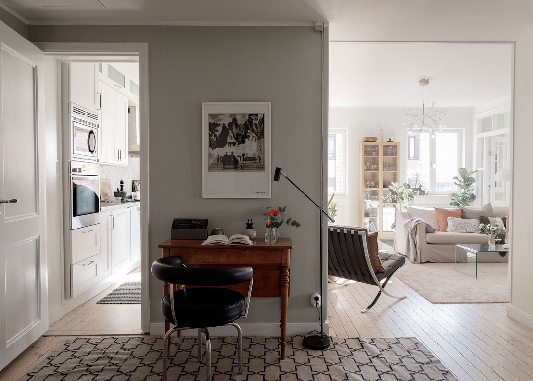 瑞典温馨预算公寓设计-3