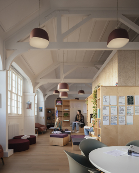 Temple Building Refurbishment Brighton Girls School / Walters & Cohen Architects