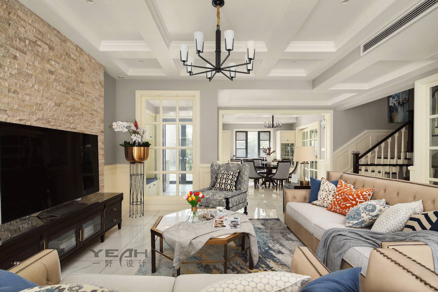 现代园墅的优雅复古空间艺术-39