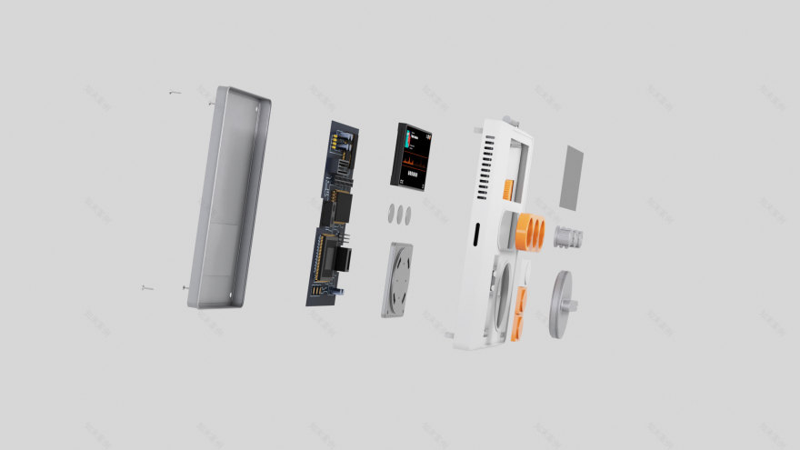 音乐播放器3D产品动画丨Marek Słota-12