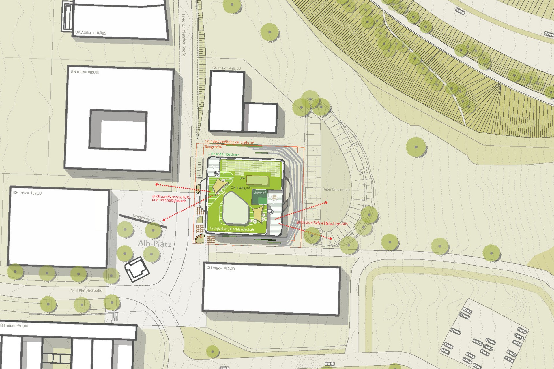 亚马逊图宾根研发中心丨BODAMER FABER ARCHITEKTEN BDA-20