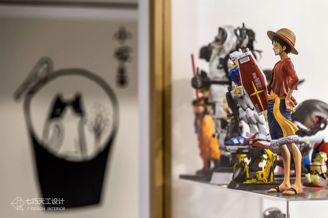 55㎡黑白配打造素颜感新家，不个性不生活！-33